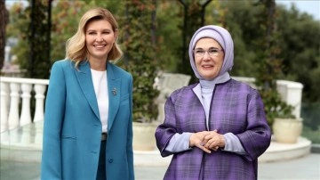 Olena Zelenska'dan Emine Erdoğan'a iane teşekkürü