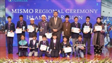Pakistan'da TMV'nin düzenlemiş olduğu Matematik Olimpiyatı'nda dereceye girenler ödüllendir