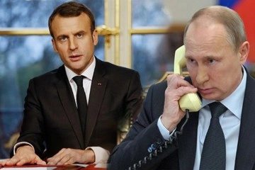 Putin ve Macron, Zaporijya santraline gerçekleştirilen saldırıyı görüştü