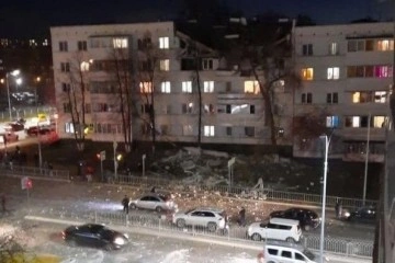 Rusya'da 5 katlı binada gaz patlaması