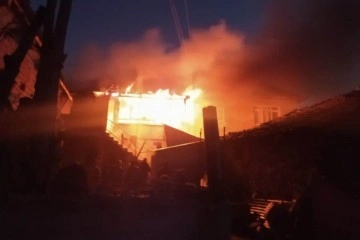 Samsun’da ev yangını: 1 ölü, 1 yaralı
