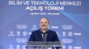 Sanayi ve Teknoloji Bakanı Varank: Türkiye'nin geçmiş müvellidülma vadisi projesini yaşama geçiriyoruz