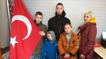 Savaştan kaçan Ukraynalı familya Zonguldak'ta konuk ediliyor