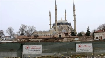 Selimiye'nin restorasyonunda camide ibadet düşüncesince arızi müşterek meydan oluşturulacak