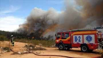 Şili'nin güneyindeki orman yangınında 100 ev namevcut oldu