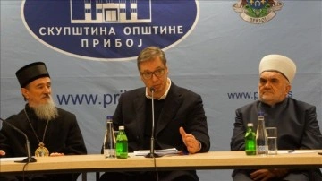 Sırbistan Cumhurbaşkanı Vucic: Boşnakların bulunmadığı birlikte Priboj eyitmek benzer değil