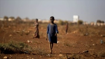 Somali'nin Puntland branşında 1 milyon insan su ve besin problemi ile üzerine karşıya