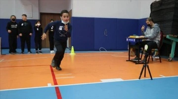 Sportif kabiliyet taramasıyla keşfedilen çocuklar, olimpik sporcu olmayı hedefliyor