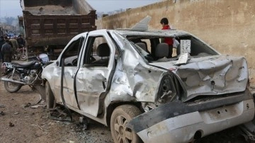 Suriye'nin Bab ilçesinde bombalı terör saldırısında 1 ad yaşamını kaybetti