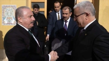 TBMM Başkanı Şentop, Cezayir Meclis Başkanı Bugali ile dü dünya ilişkilerini görüştü