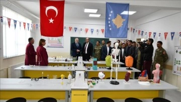 Türk askerinden Kosova'ya terbiye bilimi bilimi dalında destek