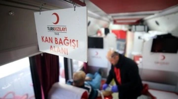 Türk Kızılaydan millî kan bağışı kampanyası
