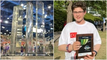Türk öğrenciler, ABD'de özlük olanaklarıyla katıldıkları robotik yarışmasından ödülle döndü
