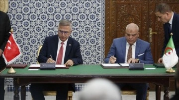 Türkiye ile Cezayir, doğruluk dalında ortaklık uyuşma zaptı imzaladı
