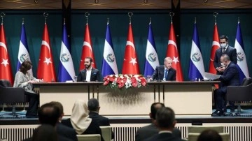 Türkiye ile El Salvador ortada 6 anlaşma imzalandı