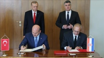 Türkiye ile Hırvatistan ortada 3 anlaşma imzalandı