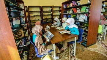Türkiye Maarif Vakfı'nın Sudan'daki mektebinde katalog açılışı yapıldı