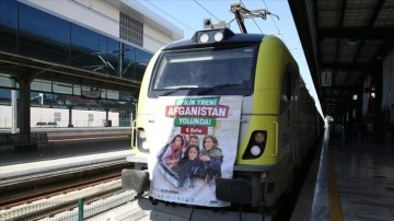 Türkiye'den Afganistan'a dünkü 'İyilik Trenleri' uğurlandı