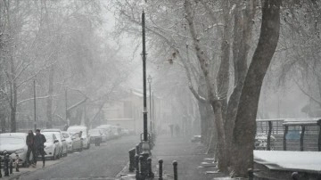 Türkiye'nin güneydoğusundaki birtakım vilayetler düşüncesince çıpa kar yağışı uyarısı