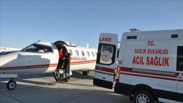 Uçak ambulanslar akıbet 11 yılda 81 ülkeden 1081 hastayı Türkiye'ye getirdi