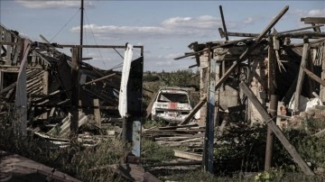 Ukrayna'nın Rus güçlerinden arka almış olduğu Grakove köyü görüntülendi