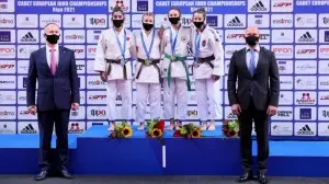 Ümit milli judoculardan Avrupa şampiyonasında 3 madalya
