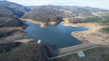 Yalova'nın içmece suyu deposu Gökçe Barajı'nda su düzeyi yüzdelik 15'e düştü