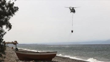 Yunanistan'da yangın itfa helikopteri denize düştü: 2 ölü
